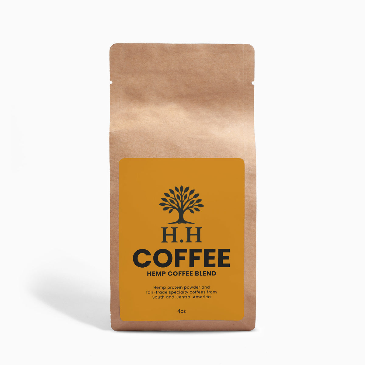 Hemp Coffee Blend - Medium Roast 4oz